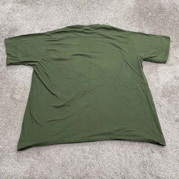 Port & Company x Disney Pixar Cars Tow Mater Graphic T-Shirt Mens 2XL Green Crew - Picture 2 of 10